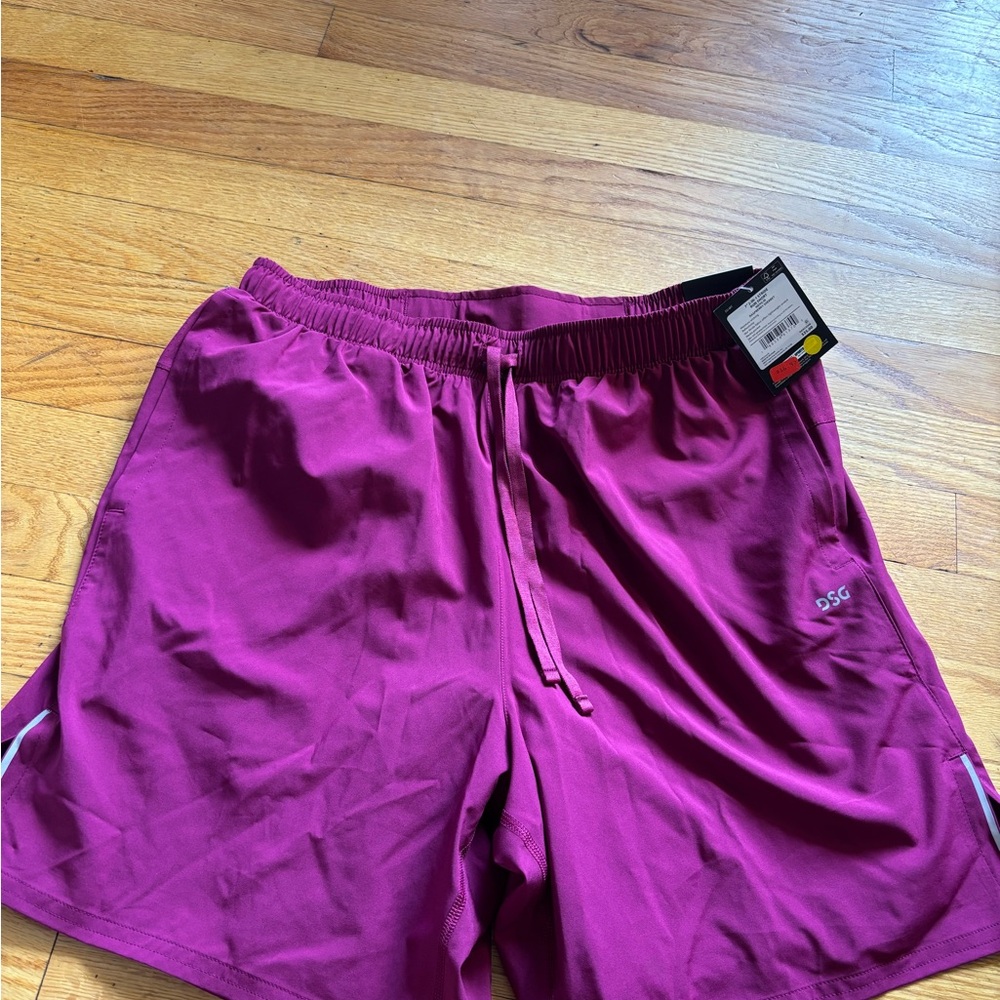 DSG Men's Purple Athletic Shorts